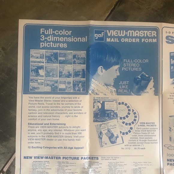 Vintage 1960-70s View Master Batman Charlie Brown - Picture 2 of 8